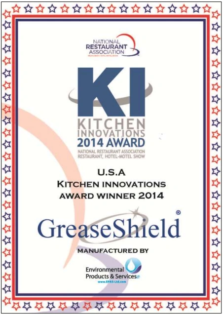 2014 - Kitchens Innovations Award Winner - National Restaurant Association - Chicago - USA