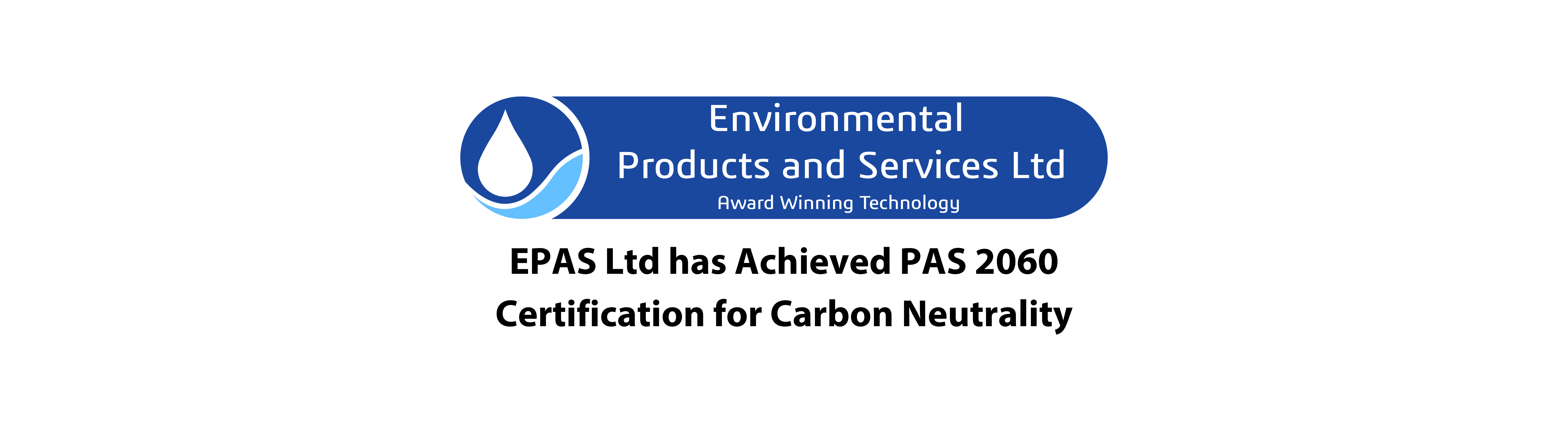 EPAS Ltd has Achieved PAS 2060 Certification for Carbon Neutrality