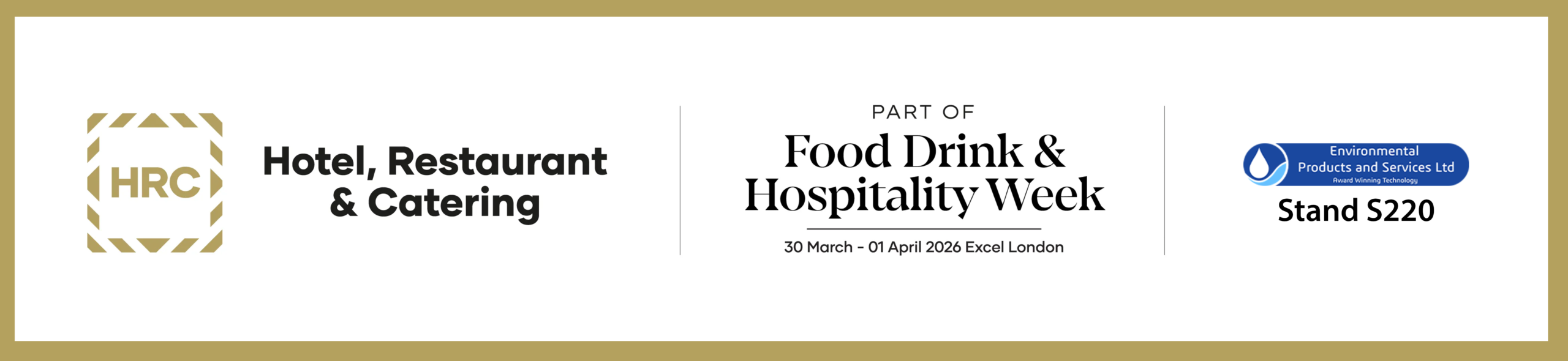 Visit EPAS at HRC 2026 – Hotel, Restaurant & Catering Show London