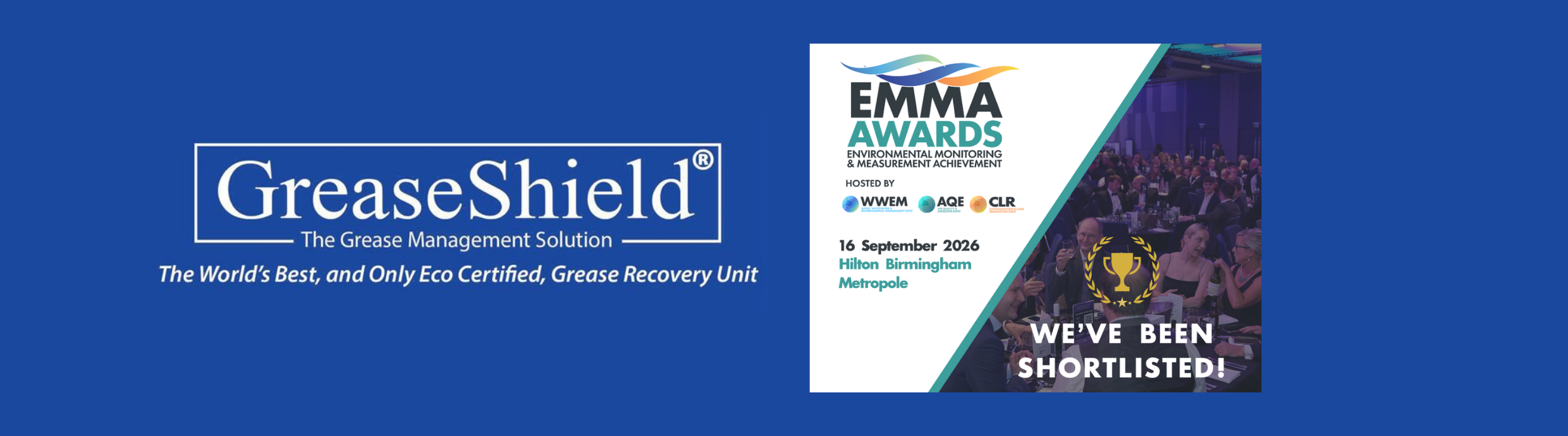 GreaseShield® Shortlisted for EMMA Awards 2026