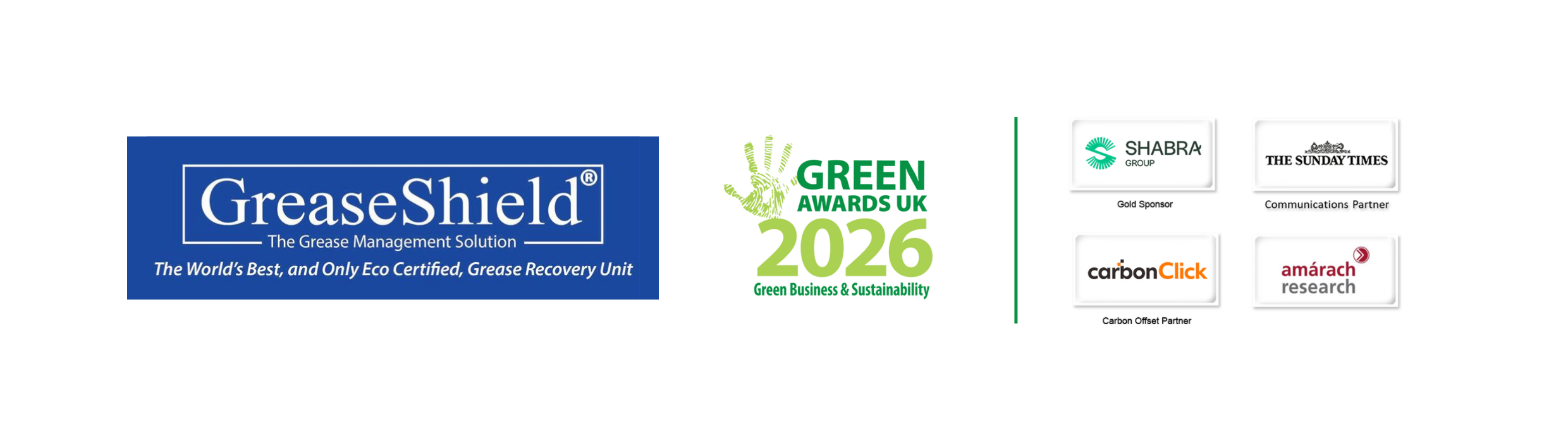 GreaseShield® Shortlisted for Green Technology Award 2026