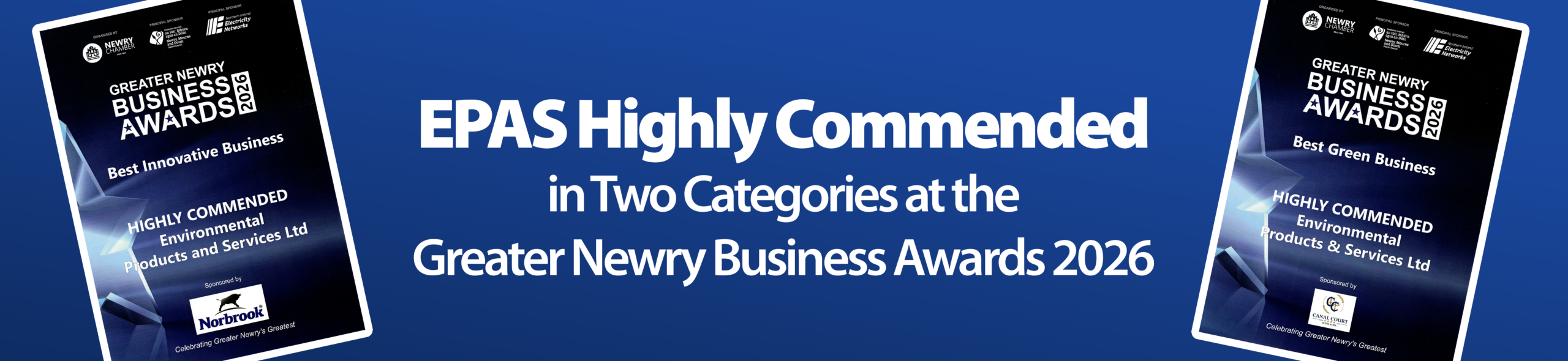 EPAS Highly Commended in Two Categories at the Greater Newry Business Awards 2026