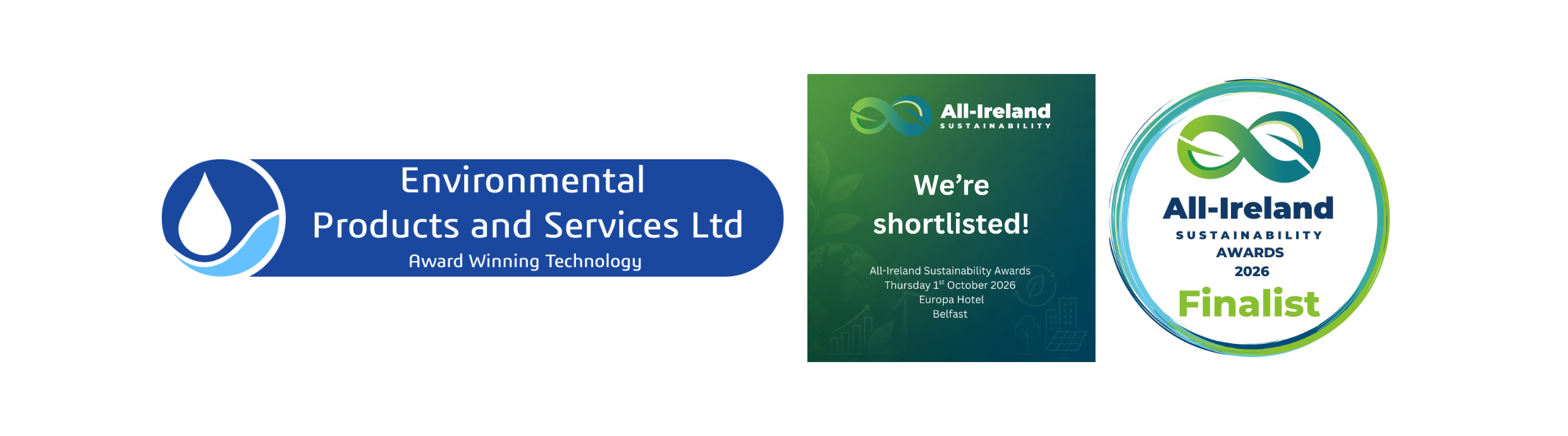 EPAS Shortlisted for All-Ireland Sustainability Award 2026
